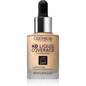 Catrice HD Liquid Coverage alapozó árnyalat 036 Hazelnut Beige 30 ml kép