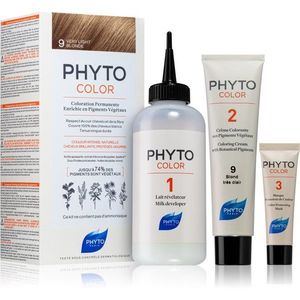 Phyto Color hajfesték ammónia nélkül árnyalat 9 Very Light Blonde kép
