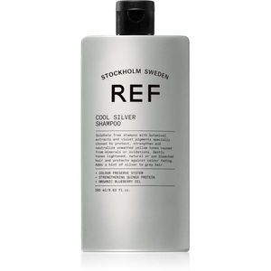 REF Cool Silver Shampoo ezüst sampon semlegesíti a sárgás tónusokat 285 ml kép