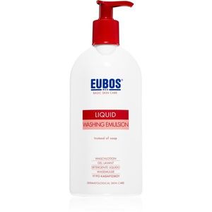 Eubos Basic Skin Care Red tisztító emulzió parabénmentes 400 ml kép