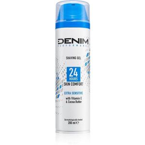 Denim Performance Extra Sensitive borotválkozási gél uraknak 200 ml kép