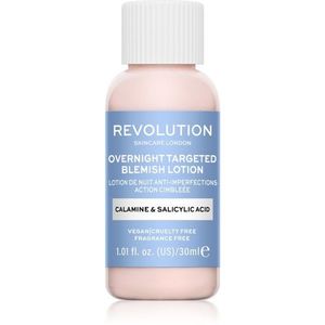 Revolution Skincare Blemish Calamine & Salicylic Acid helyi ápolás pattanásos bőrre éjszakára 30 ml kép
