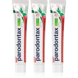 Parodontax Herbal Fresh fogkrém fogínyvérzés ellen 3x75 ml kép