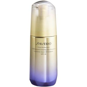 Shiseido Vital Perfection Uplifting & Firming Day Emulsion liftinges emulzió SPF 30 75 ml kép