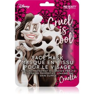 Mad Beauty Disney Villains Cruella arcmaszk kókuszolajjal 25 ml kép