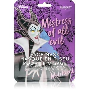 Mad Beauty Disney Villains Maleficent revitalizáló maszk zöld tea kivonattal 25 ml kép