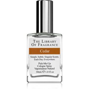 The Library of Fragrance Cedar Eau de Cologne uraknak 30 ml kép