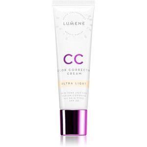 Lumene Color Correcting CC krém az egyenletes bőrszínért SPF 20 árnyalat Ultra Light 30 ml kép