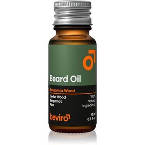 Beviro Bergamia Wood szakáll ápoló olaj fa illattal 10 ml kép