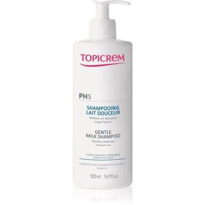 Topicrem PH5 Gentle Shampoo gyengéd sampon mindennapos használatra érzékeny fejbőrre 500 ml kép
