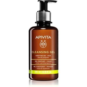 Apivita Cleansing Gel for Oily Skin tisztító gél kombinált és zsíros bőrre 200 ml kép