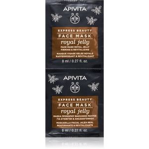 Apivita Express Beauty Royal Jelly revitalizáló arcmaszk feszesítő hatással 2 x 8 ml kép