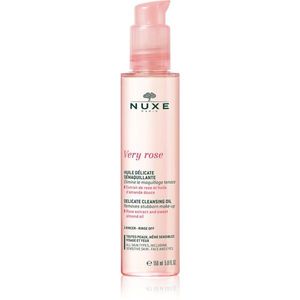 Nuxe Very Rose gyengéden tisztító olaj az arcra és a szemekre 150 ml kép