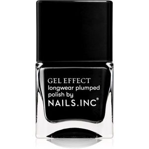 Nails Inc. Gel Effect hosszantartó körömlakk árnyalat Black Taxi 14 ml kép