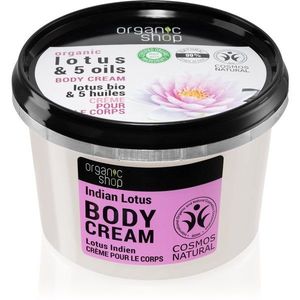 Organic Shop Organic Lotus & 5 Oils ápoló testkrém 250 ml kép