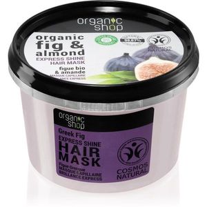 Organic Shop Organic Fig & Rosehip ápoló maszk a fénylő és selymes hajért 250 ml kép