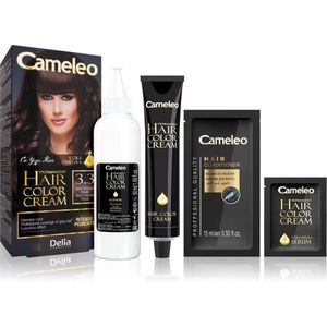 Delia Cosmetics Cameleo Omega tartós hajfesték árnyalat 3.3 Dark Chocolate Brown kép