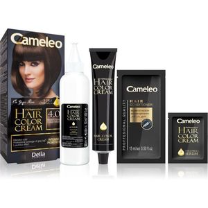 Delia Cosmetics Cameleo Omega tartós hajfesték árnyalat 4.0 Medium Brown kép