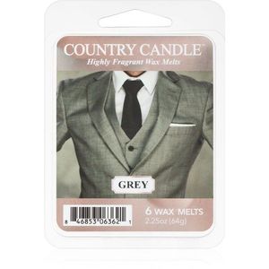 Country Candle Grey illatos viasz aromalámpába 64 g kép