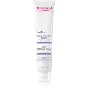 Topicrem UH FACE CALM+ Light Soothing Cream Könnyű, enyhítő krém normál és kombinált bőrre 40 ml kép