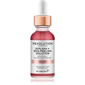 Revolution Skincare 30% AHA + BHA Peeling Solution Intenzív kémiai peeling az élénk bőrért 30 ml kép