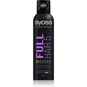 Syoss Full Hair 5 fixáló hab extra erős fixáló hatású 250 ml kép