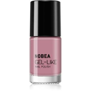 NOBEA Day-to-Day Gel-like Nail Polish körömlakk géles hatással árnyalat Rouge #N03 6 ml kép