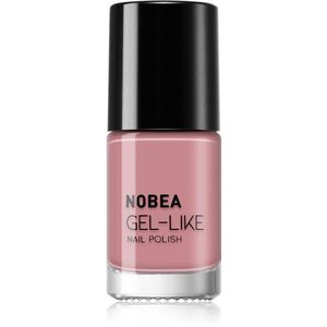 NOBEA Day-to-Day Gel-like Nail Polish körömlakk géles hatással árnyalat Timid pink #N04 6 ml kép