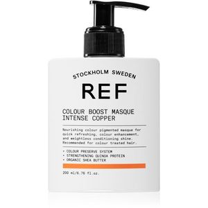 REF Colour Boost Masque gyengéd tápláló maszk tartós színes pigmentekkel INTENSE COPPER 200 ml kép