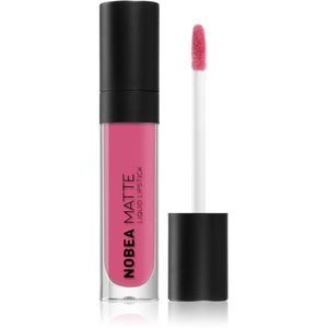 NOBEA Day-to-Day Matte Liquid Lipstick mattító folyékony rúzs árnyalat Raspberry Red #M06 7 ml kép
