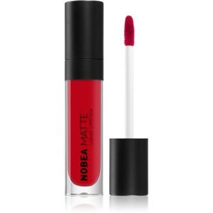 NOBEA Day-to-Day Matte Liquid Lipstick mattító folyékony rúzs árnyalat Carmine Red #M09 7 ml kép