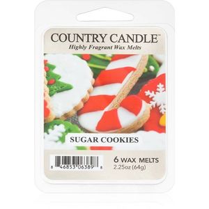Country Candle Sugar Cookies illatos viasz aromalámpába 64 g kép