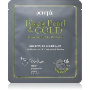Petitfée Black Pearl & Gold intenzív hidrogélmaszk 24 karátos arannyal 32 g kép