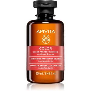 Apivita Color Seal Color Protect Shampoo sampon a festett haj védelmére szulfátmentes 250 ml kép