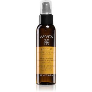 Apivita Holistic Hair Care Argan Oil & Olive hidratáló és tápláló olaj a hajra Argán olajjal 100 ml kép
