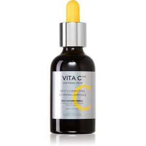Missha Vita C Plus antioxidáns feszesítő arcszérum a pigment foltok ellen 30 ml kép