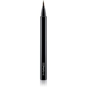 MAC Cosmetics Brushstroke 24 Hour Liner ultra-fekete szemhéjtus árnyalat Brushbrown 0.67 g kép