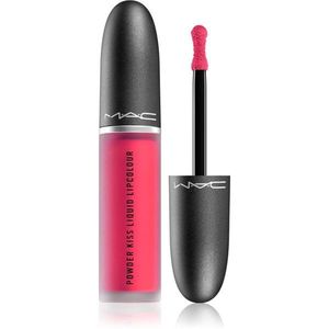 MAC Cosmetics Powder Kiss Liquid Lipcolour mattító folyékony rúzs árnyalat Billion $ Smile 5 ml kép