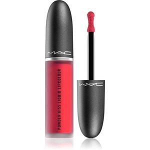 MAC Cosmetics Powder Kiss Liquid Lipcolour mattító folyékony rúzs árnyalat M·A·Csmash 5 ml kép