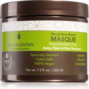 Macadamia Natural Oil Weightless Repair megújító maszk minden hajtípusra 222 ml kép