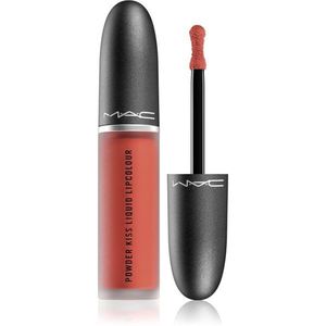 MAC Cosmetics Powder Kiss Liquid Lipcolour mattító folyékony rúzs árnyalat Sorry not Sorry 5 ml kép