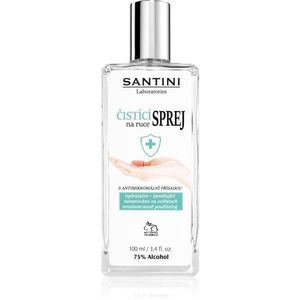 SANTINI Cosmetic Santini spray kéztisztító spray antimikrobiális összetevővel 100 ml kép