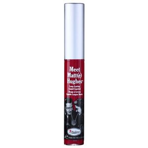 theBalm Meet Matt(e) Hughes Long Lasting Liquid Lipstick hosszantartó folyékony rúzs árnyalat Dedicated 7.4 ml kép