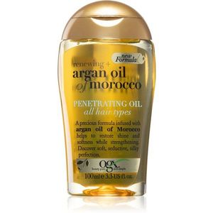 OGX Argan Oil Of Morocco tápláló olaj a fénylő és selymes hajért 100 ml kép