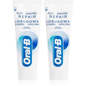 Oral B Gum & Enamel Repair Gentle Whitening gyengéden fehérítő fogkrém 2 x 75 ml kép