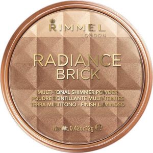 Rimmel Radiance Brick élénkítő bronzosító púder árnyalat 001 Light 12 g kép