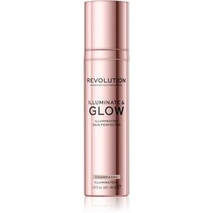 Makeup Revolution Glow Illuminate folyékony bőrélénkítő árnyalat Champagne 40 ml kép