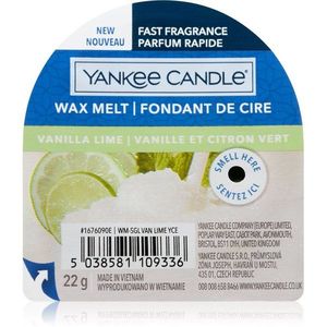 Yankee Candle Vanilla Lime illatos viasz aromalámpába 22 g kép