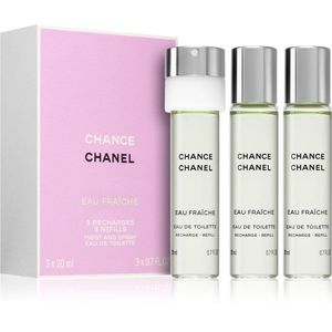 Chanel Chance Eau Fraîche Eau de Toilette hölgyeknek 3x20 ml kép