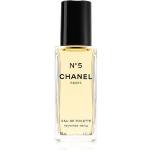 Chanel N°5 Eau de Toilette utántölthető hölgyeknek 50 ml kép